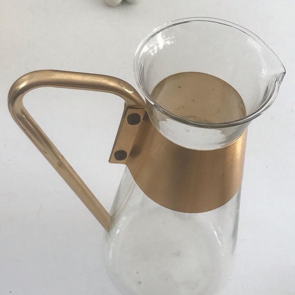 Vintage Glass Pitcher - Picture 2 of 5